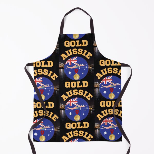 Item preview, Australia Swim Team Gold designed and sold by WoodburyLake.