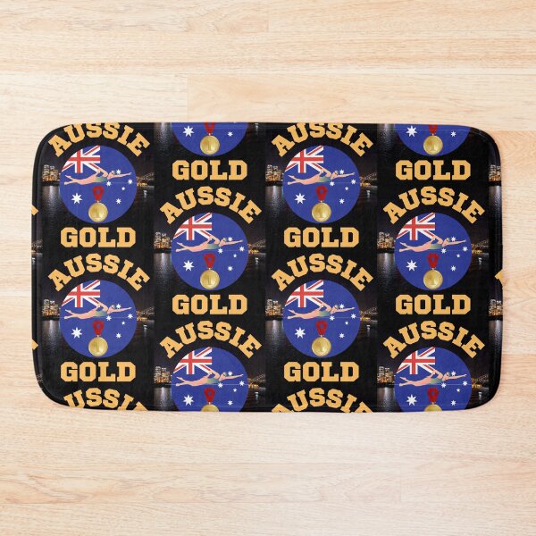 Item preview, Australia Swim Team Gold designed and sold by WoodburyLake.