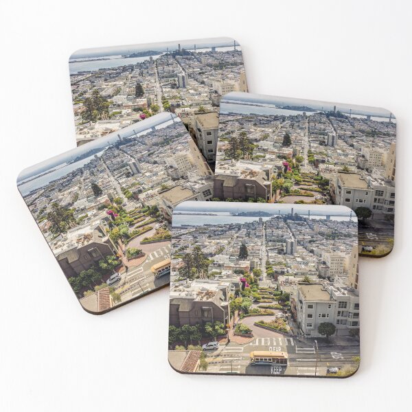 Item preview, Lombard St, San Francisco & Cable Car designed and sold by Josh D. Weiss Creations.