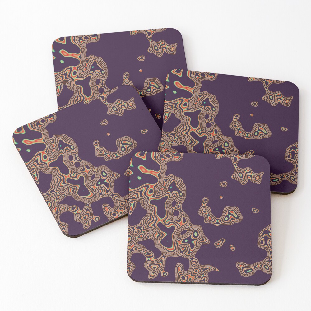 Item preview, Coasters (Set of 4) designed and sold by vdistortion.