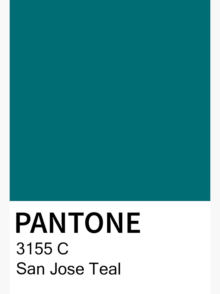 san-jose-sharks-teal-pantone-color-card-sticker-for-sale-by-csoh