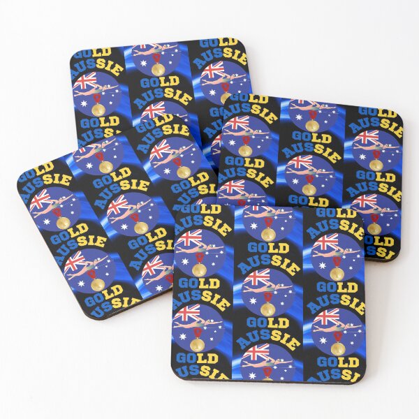 Item preview, Australia Swim Team Gold designed and sold by WoodburyLake.