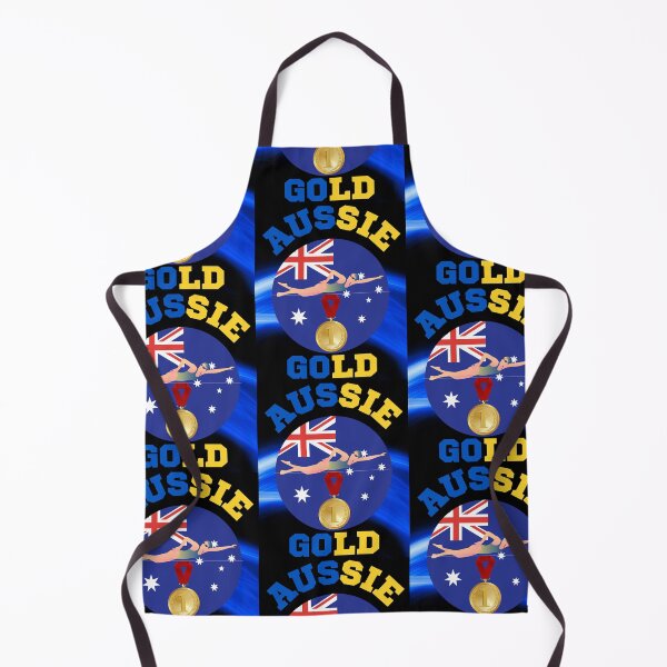 Item preview, Australia Swim Team Gold designed and sold by WoodburyLake.