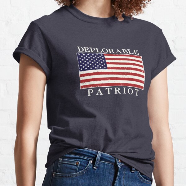 Deplorable Patriot (Light Letters) Classic T-Shirt