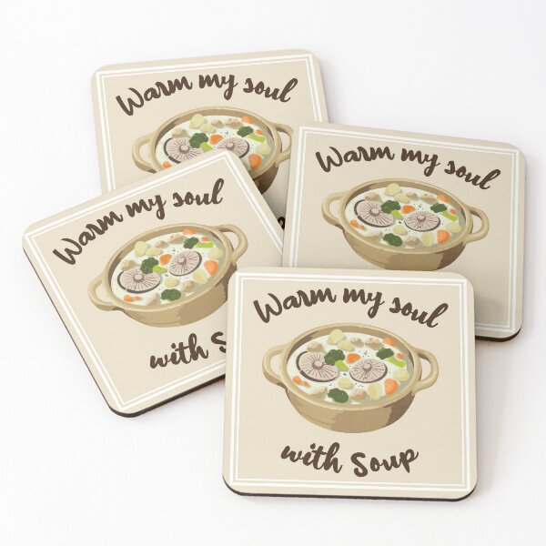Item preview, Warm my soul with soup designed and sold by Catarium.