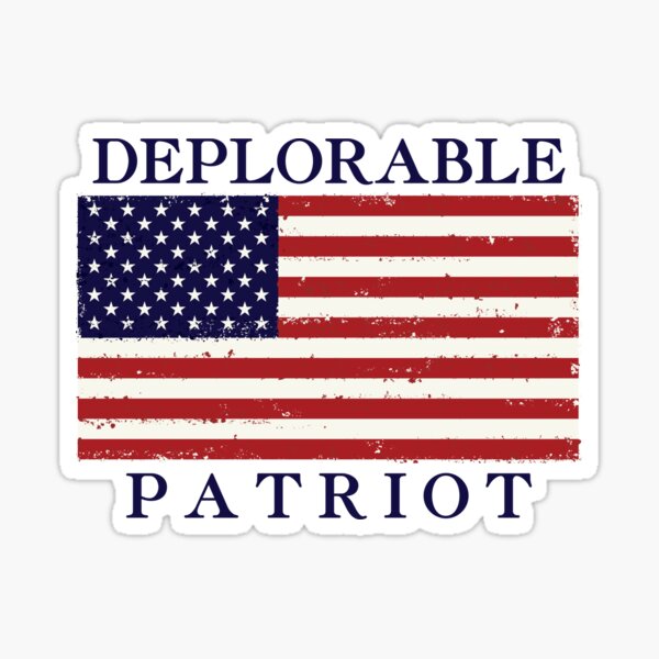 TRUMP MAGA Sticker Deplorable Political anti democrat Deplorables Vinyl Decal TRUMP MAGA Sticker Deplorable Political anti democrat Deplorables Vinyl Decal