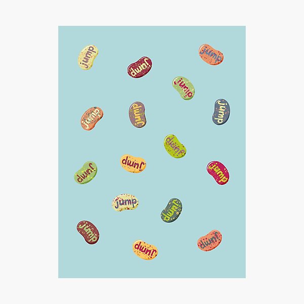 Jumpin' Jelly Beans Photographic Print