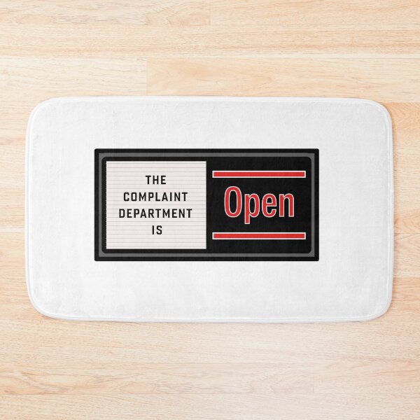 Item preview, The Complaint Department Is Open designed and sold by Chemobius.