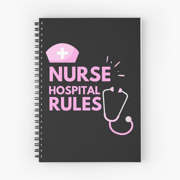 Item preview, Nurse hospital rules cute gifts  designed and sold by Natkopod.
