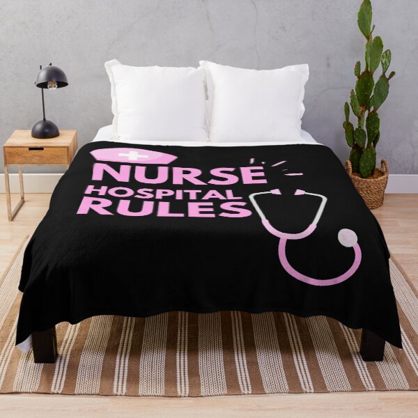 Item preview, Nurse hospital rules cute gifts designed and sold by Natkopod.