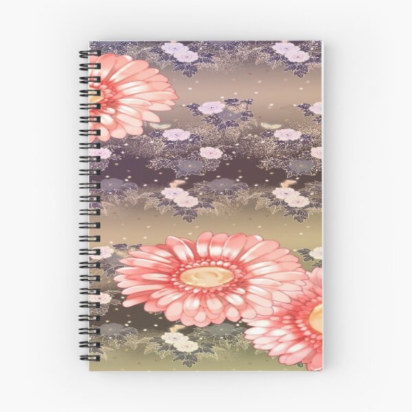 Item preview, Vintage japanese flower pattern designed and sold by TealNight.