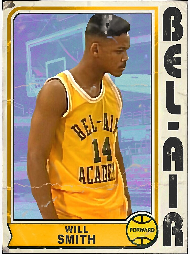 Air Will Smith ))(( Fresh Prince of Bel Air Basketball Card | Greeting Card