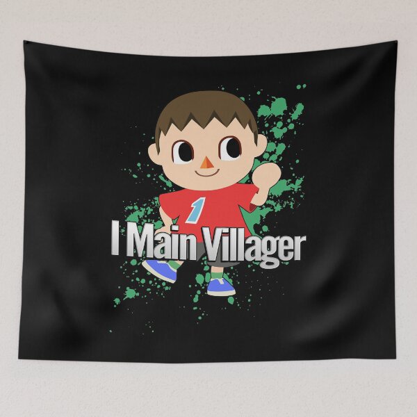 Item preview, I main villager super bros designed and sold by BurtonNora.