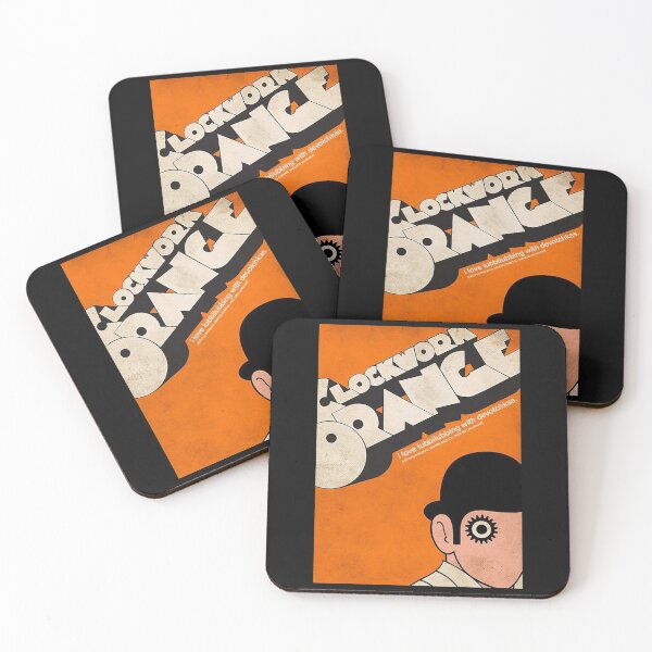 Item preview, Couverture de livre orange mécanique T-shirt essentiel designed and sold by NemethJenone.