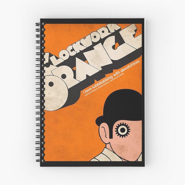 Item preview, Couverture de livre orange mécanique T-shirt essentiel designed and sold by NemethJenone.