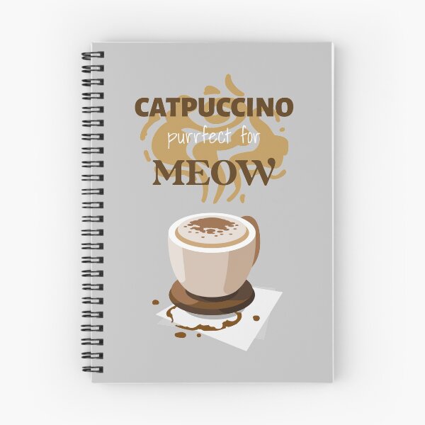 Item preview, Catpuccino, purrfect for meow designed and sold by CoffeewithKitty.