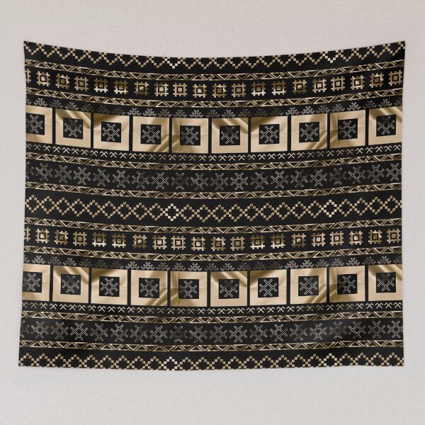 Item preview, Latvian Traditional Pagan Symbols of Luck and Light in Gold designed and sold by anzelas.