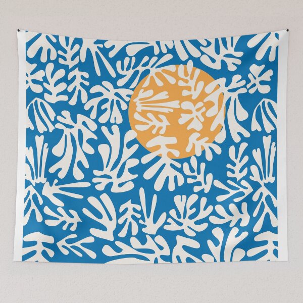 Item preview, Blue Maitre Leaf Poster designed and sold by agiet racx.