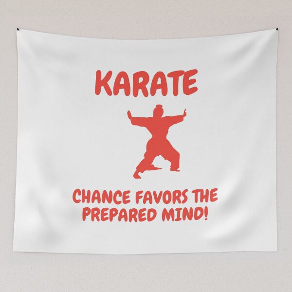 Item preview, Karate - Chance Favors The Prepared Mind! designed and sold by Krispsm.