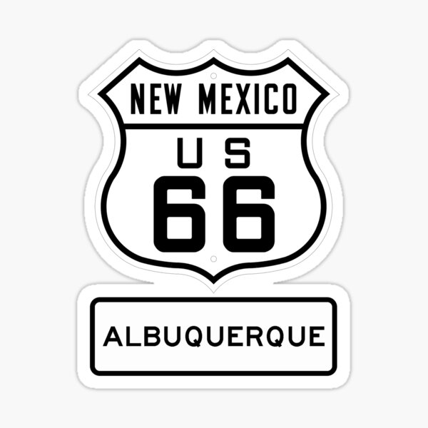 Item preview, Historic Route 66 - The Mother Road - Albuquerque New Mexico designed and sold by NewNomads.