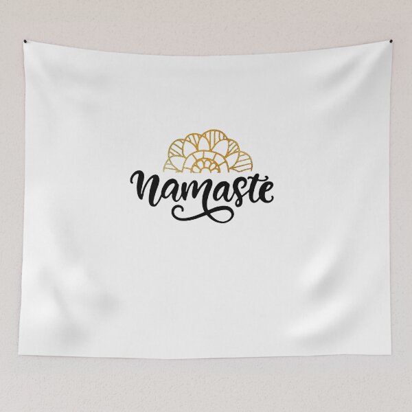 Item preview, Namaste women's print t shirt | yoga t-shirt | custom t shirt | namaste t-shirt | women's t-shirt | Namaste designed and sold by PCBoutique.