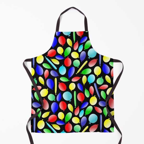 Item preview, Colorful Balloon Party on Black designed and sold by anzelas.
