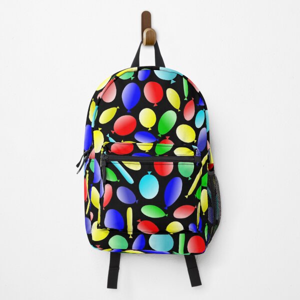 Item preview, Colorful Balloon Party on Black designed and sold by anzelas.