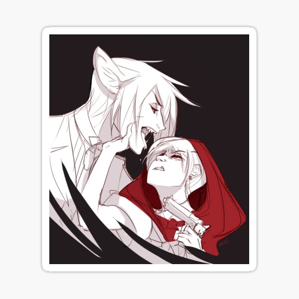 Big Bad Wolf Sticker