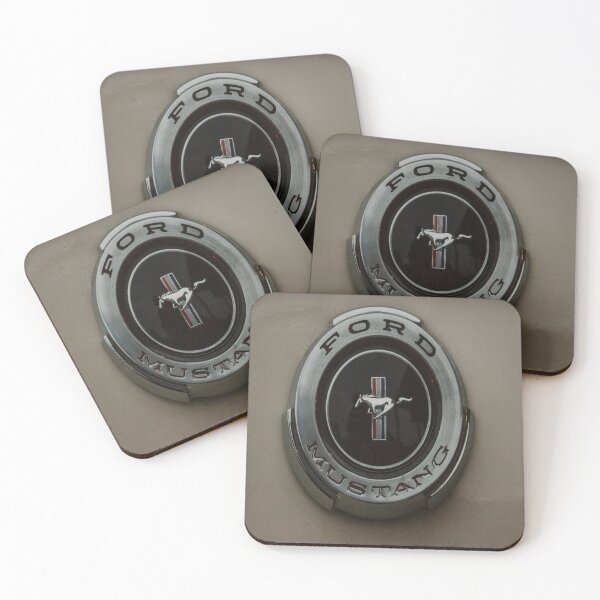 Item preview, Vintage White Race Car Horse Symbol designed and sold by JLPhotographer.