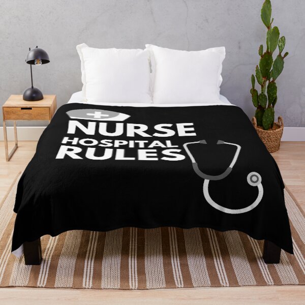 Item preview, Nurse hospital rules cute gifts designed and sold by Natkopod.