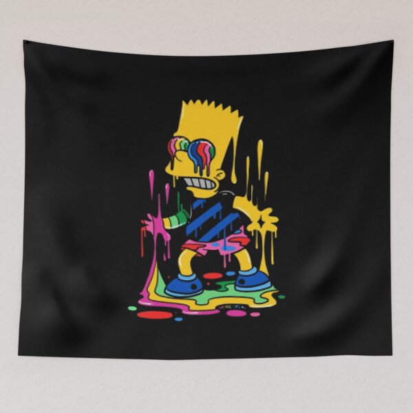 Artikelvorschau, Die Símpsóns - Trippy Bart Multicolor entworfen und verkauft von JeniferRau.