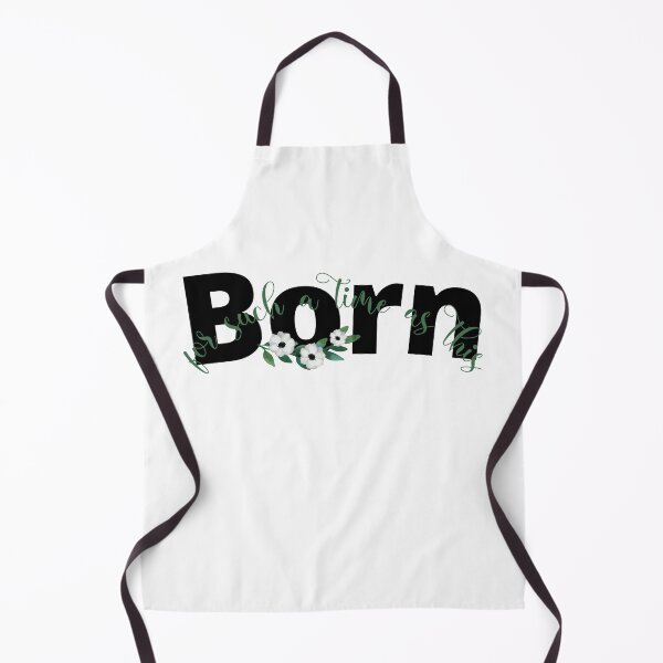 Item preview, BORN FOR SUCH A TIME AS THIS GREEN FLORAL designed and sold by wildwhimsical.