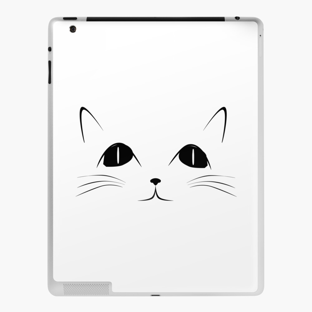 Chat noir iPad 8ème génération Coque pour Animal mignon iPad 9/8