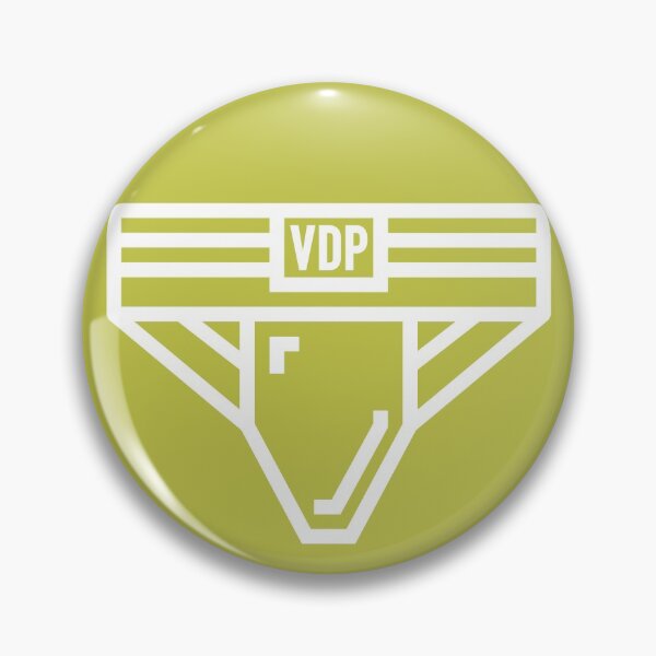Item preview, VDP Logo - White designed and sold by VintageDick.
