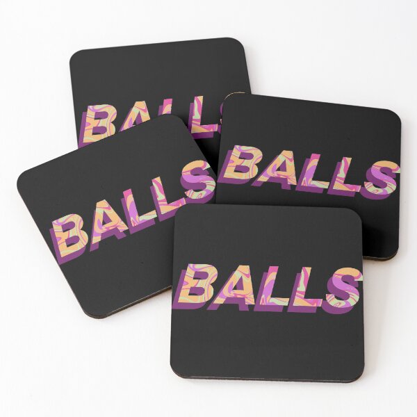 Item preview, Balls Graphic Word Art designed and sold by KeiraMM12.