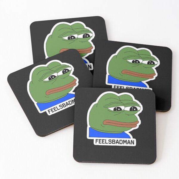 Aperçu de l'œuvre Pepe la grenouille se sent mauvais homme T-shirt classique créée et vendue par HegedusBalazs.