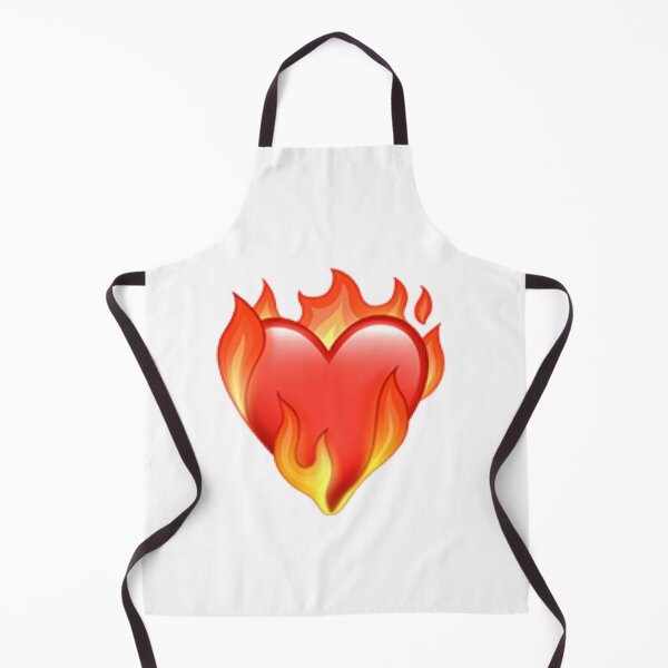 Item preview, Heart on Fire emoji Design designed and sold by ninas--stickers.