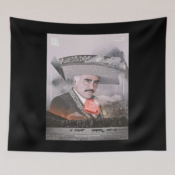 Item preview, Vicente Fernandez Elrey Elchente Ranchera Cultura Latin Mexico Mexican designed and sold by JeniferRau.