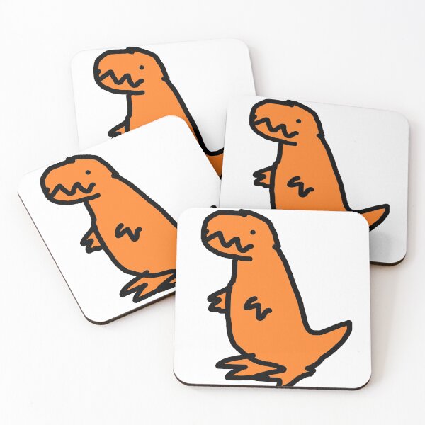 Item preview, t. rex scribble designed and sold by scribblyunicorn.