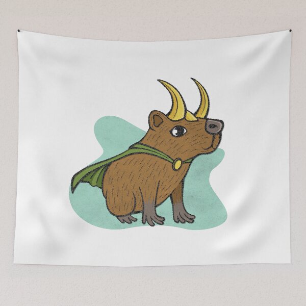Item preview, Capybara dressed up designed and sold by diomithecreator.