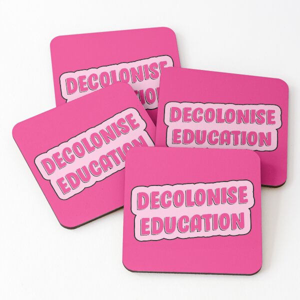 Item preview, Decolonise Education designed and sold by Picket Club.