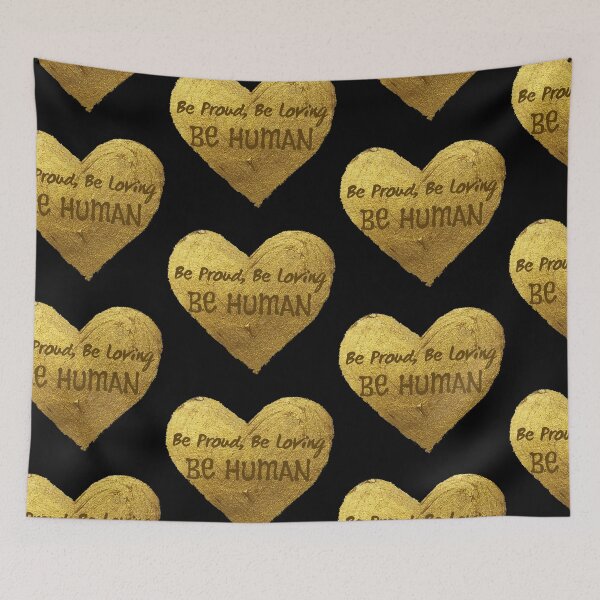 Item preview, Be Proud, Be Loving, Be Human designed and sold by SweetAndSpice.