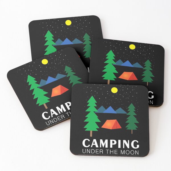 Item preview, Camping under the moon designed and sold by fernandobos.