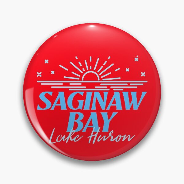 Item preview, Saginaw Bay Lake Huron Michigan Sun Light Blue Design designed and sold by Eleven-K.