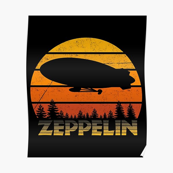 Poster Led Zeppelin Redbubble