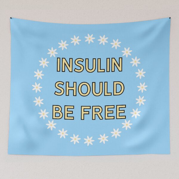 Item preview, Insulin Should Be Free - Healthcare designed and sold by Picket Club.