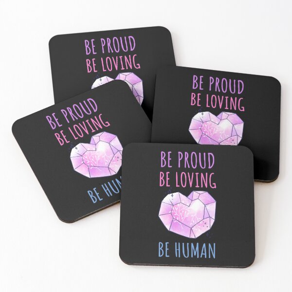 Item preview, Be Proud, Be Loving, Be Human designed and sold by SweetAndSpice.