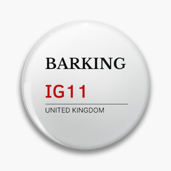 Item preview, Postcode Barking IG11 United Kingdom designed and sold by Yayatachdiyat0.