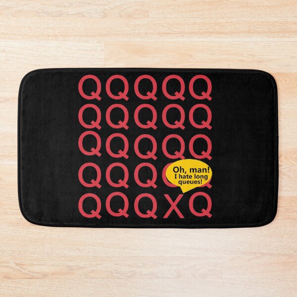 Item preview, Oh, man! I Hate Long Queues designed and sold by DaltonSays.