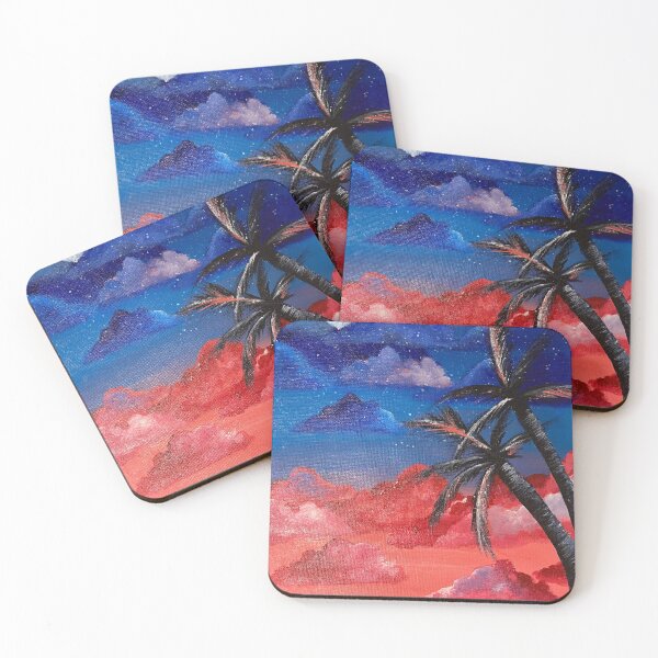 Item preview, Moon Palm Trees Dream designed and sold by bluejaeart.